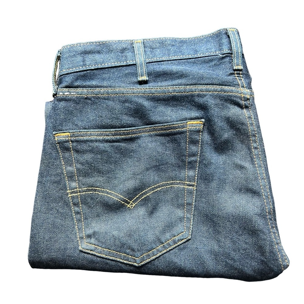 Mens Levi's 501 Blue Jeans - Picture 2 of 6